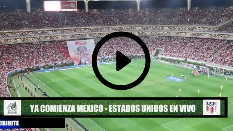 MEXICO vs ESTADOS UNIDOS En Vivo